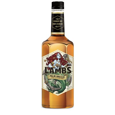 Lamb's Palm Breeze Amber Rum 750ml