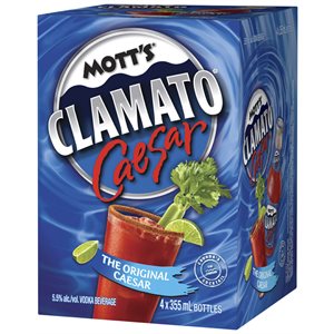 Motts Clamato Caesar Original 4 B