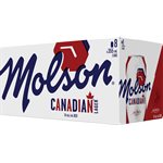 Molson Canadian Lager 8 C