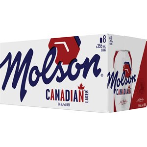 Molson Canadian Lager 8 C