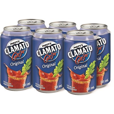 Motts Clamato Caesar Original 6 C