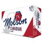 Molson Canadian Lager 15 C
