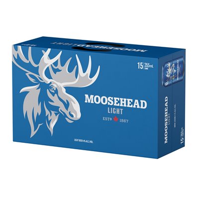 Moosehead Light 15 C