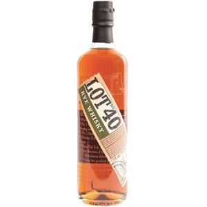 Lot 40 Single Copper Pot Still Canadian Whisky 750ml