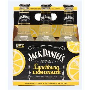 Jack Daniels Lynchburg Lemonade 6 B