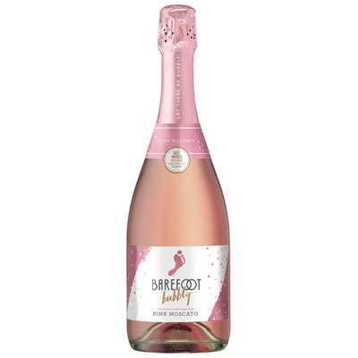 Barefoot Bubbly Pink Moscato 750ml