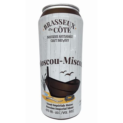 Brasseux D'La Cote Moscou Miscou 473ml