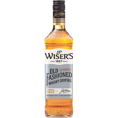 JP Wisers Old Fashioned Canadian Whisky Cocktail 750ml