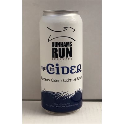 Dunhams Run Blueberry Cider 473ml