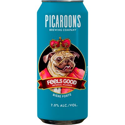 Picaroons Feels Good Imperial Pilsner 473ml