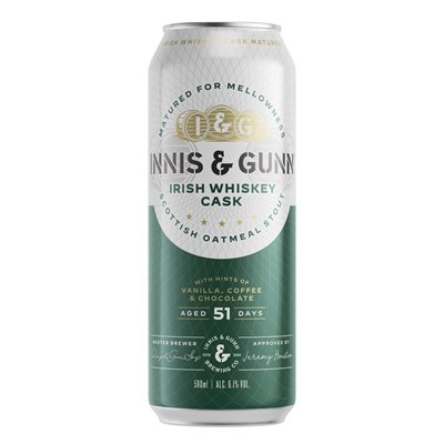 Innis & Gunn Irish Whiskey Cask 500ml