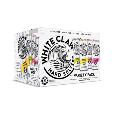 White Claw Variety Pack 12 C