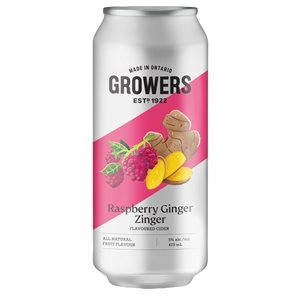 Growers Raspberry Ginger Flavoured Cider 473ml