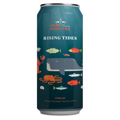 New Maritime Rising Tide Citra IPA 473ml