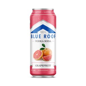 Blue Roof Vodka Soda Grapefruit 473ml