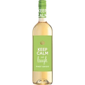 Keep Calm & Laugh Pinot Grigio 750ml