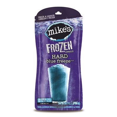 Mikes Hard Frozen Blue Freeze Pouch 296ml