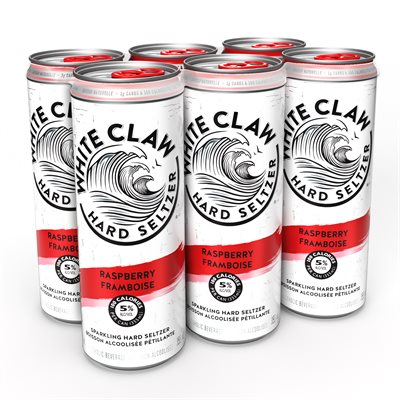 White Claw Raspberry 6 C