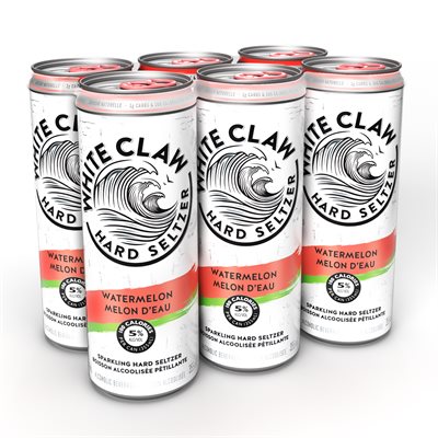 White Claw Watermelon 6 C