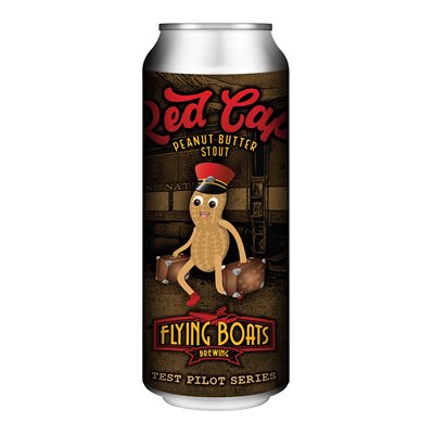 Flying Boats Red Cap Peanut Butter Stout 473ml