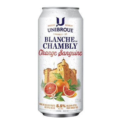 Unibroue Blanche De Chambly Blood Orange 473ml