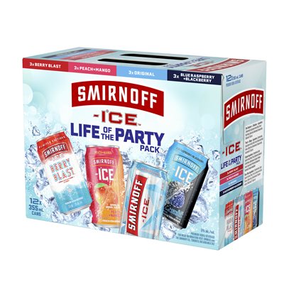 Smirnoff Ice Life Of The Party Pack 12 C