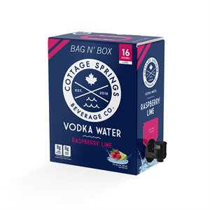 Cottage Springs Raspberry Lime Vodka Water 4000ml