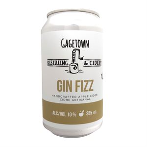 Gagetown Distilling & Cidery Gin Fizz Cider 355ml