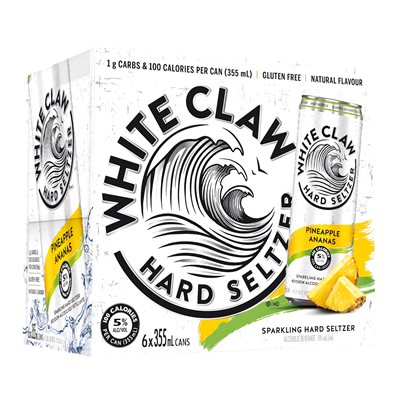 White Claw Pineapple 6 C