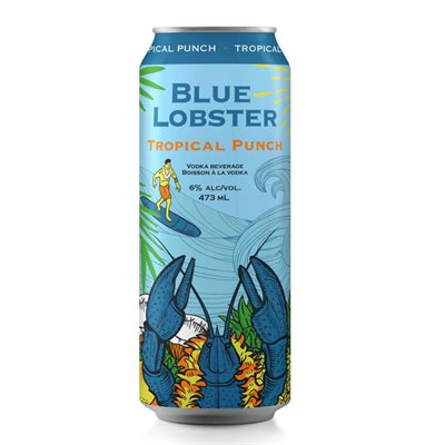 Blue Lobster Vodka Tropical Punch 473ml