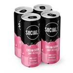 Social Lite Cream Soda 4 C