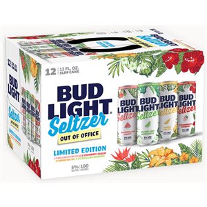 Bud Light Seltzer Out Of Office 12 C