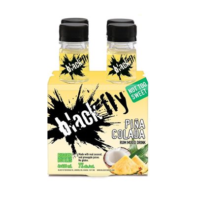 Black Fly Rum Pina Colada 4 B