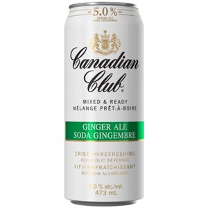 Canadian Club & Ginger Ale 473ml