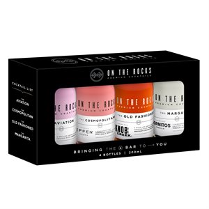 On the Rocks Variety Pack 4 x 200ml