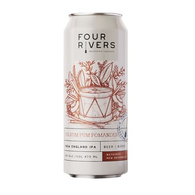 Four Rivers Pa-Rum-Pum-Pomander NEIPA 473ml