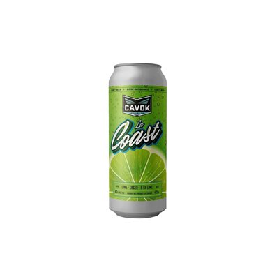 Cavok Brewing La Coast Lime Lager 473ml