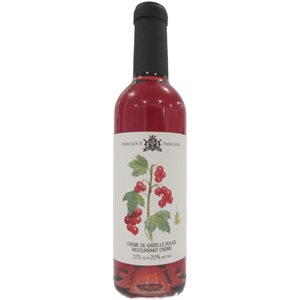 Vinerie Des Fruits Winery Crème De Gadelle Rouge 375ml