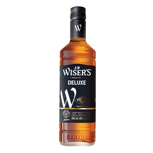 JP Wiser's DeLuxe Canadian Whisky Yellowstone Limited Edition Label 750ml