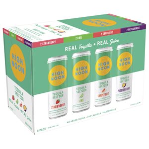High Noon Tequila Seltzer Variety Pack 8 C