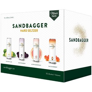 Sandbagger Hard Seltzer Gin Mixer Pack 12 C