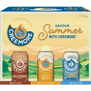 Creemore Savour Summer Pack 6 x 473ml C