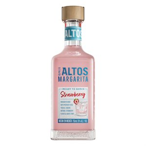 Olmeca Altos Strawberry Margarita 750ml