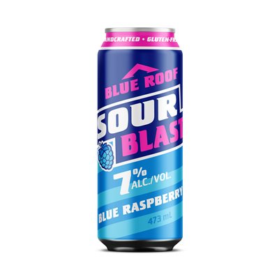 Blue Roof Sour Blast Blue Raspberry 473ml