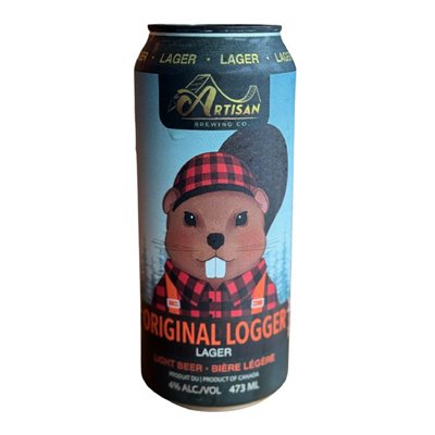 Artisan Brewing Original Logger Lager 473ml