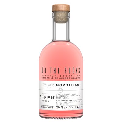 On The Rocks Effen Cosmopolitan 375ml