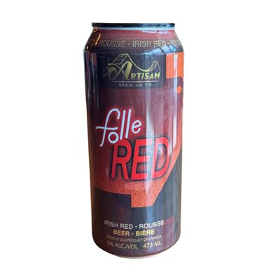 Artisan Brewing Folle Red Irish Red 473ml